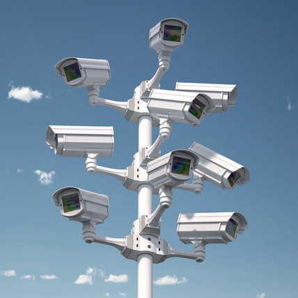 Mobile security cheap camera system